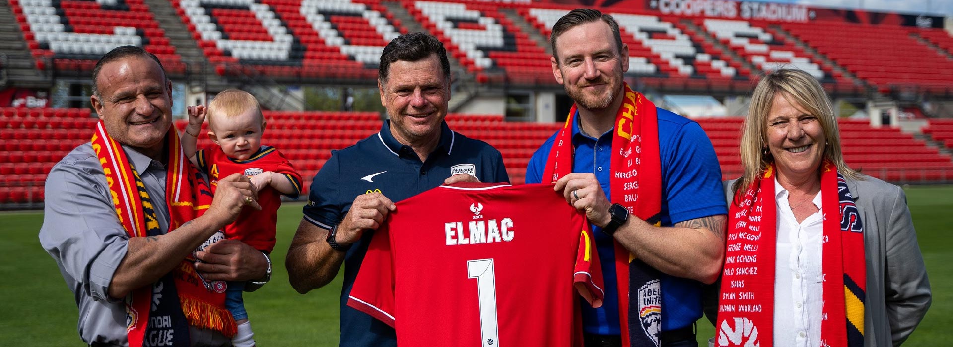 ELMAC is beyond proud to annouce our Gold Partnership with Adelaide United Football Club for the upcoming A-League seasons